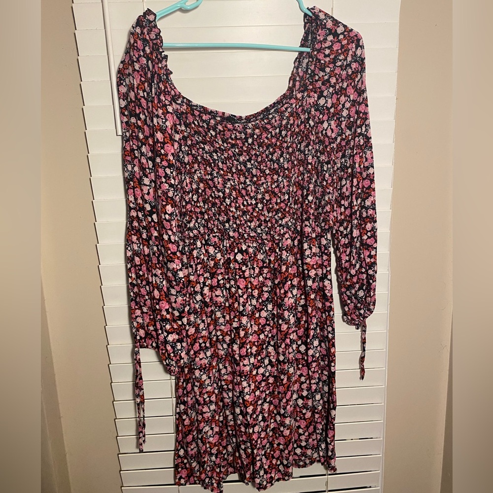 Mini smock dress